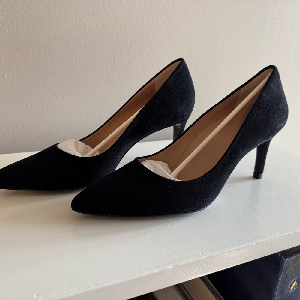 Inez Lola Pumps black suede 8M BNIB
